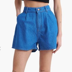 Superdry A Line High Waist Denim sorts sz: 28 NWOT